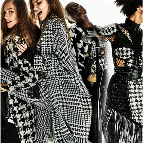 Bodycon houndstooth dress - Picture 6 of 16